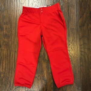 Red Champro Girl Softball pants